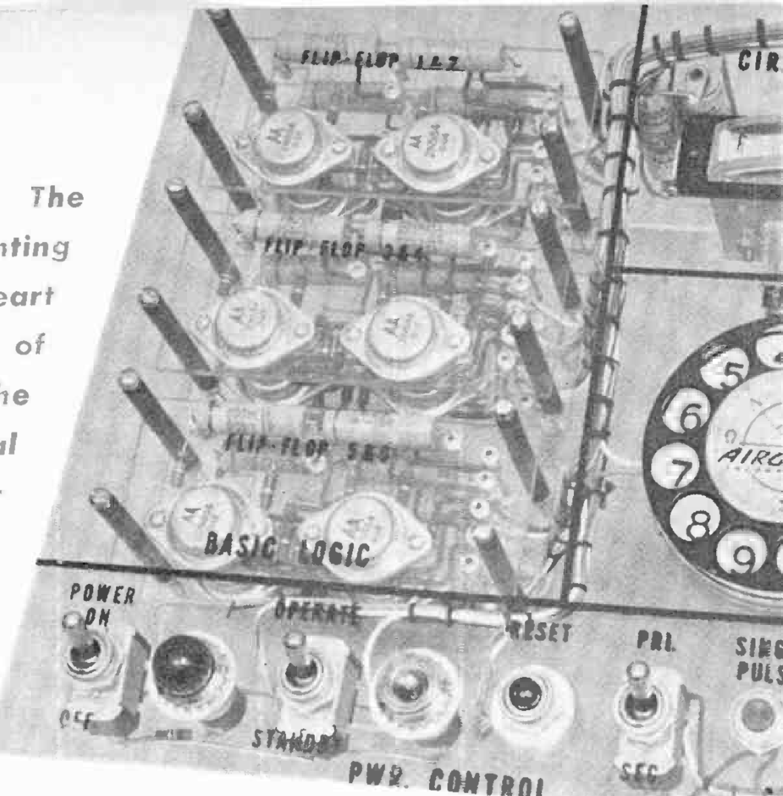 Digital Computer Demonstrator Panel